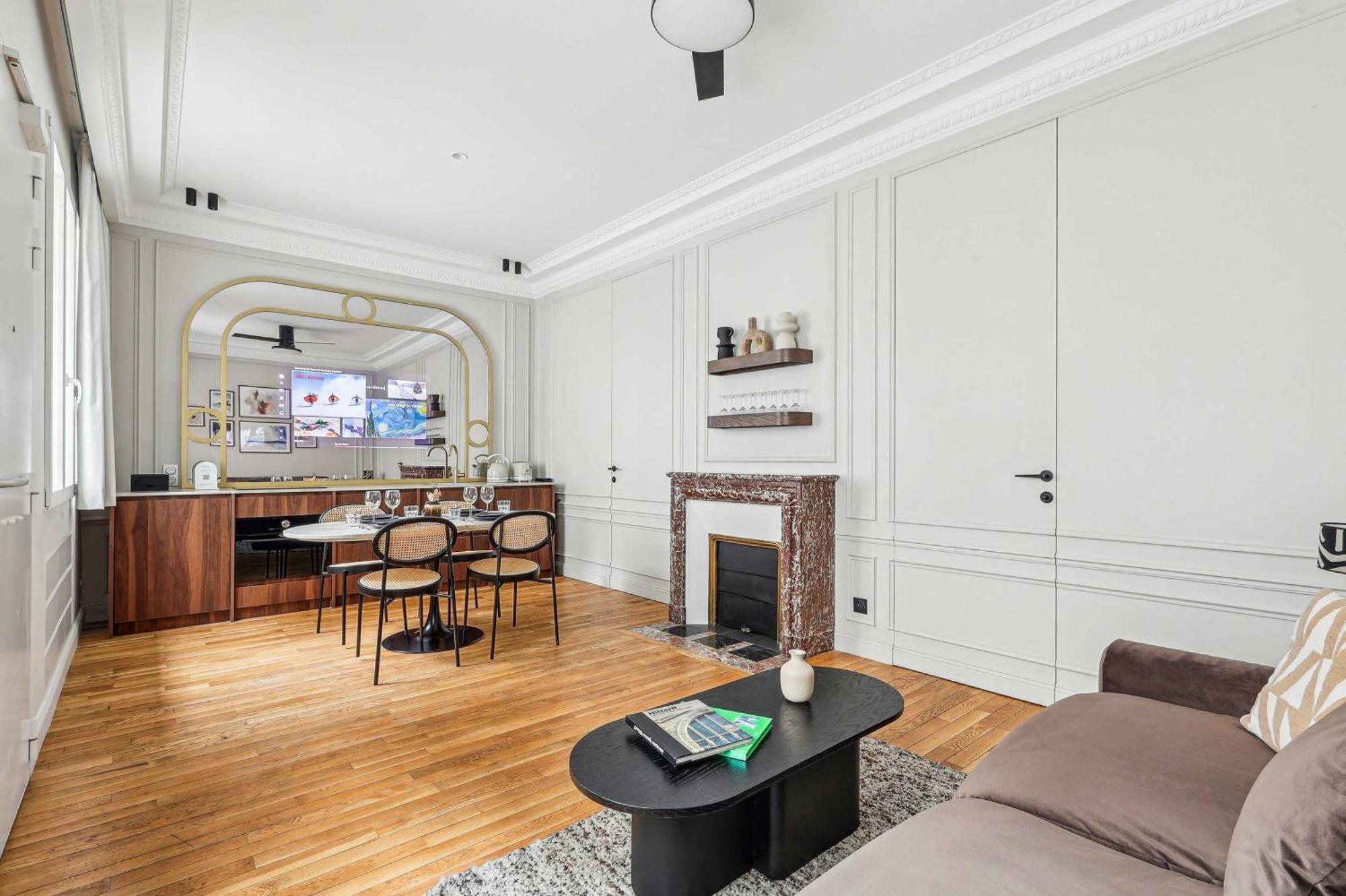 Interior Design - Apartment 6P-2Br - Tour Eiffel Paris Exterior foto